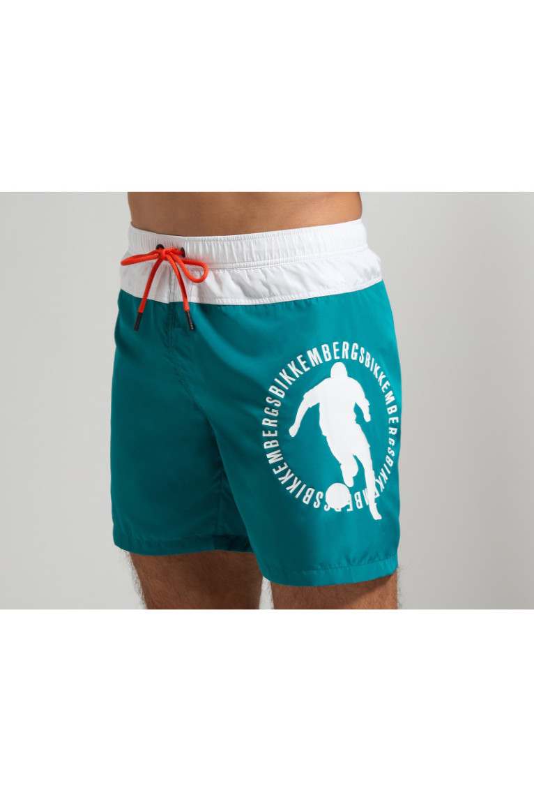 Short de bain color block Bikkembergs