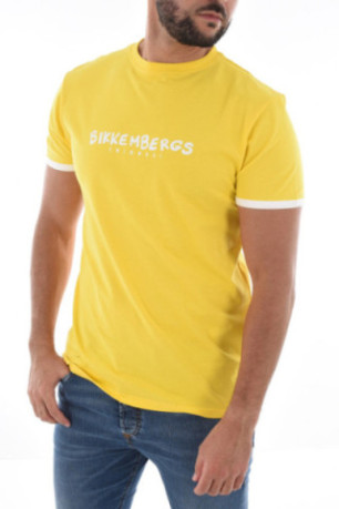 TShirt coton stretch logo printé Bikkembergs