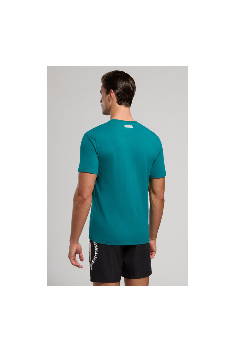 TShirt coton stretch print logo Bikkembergs