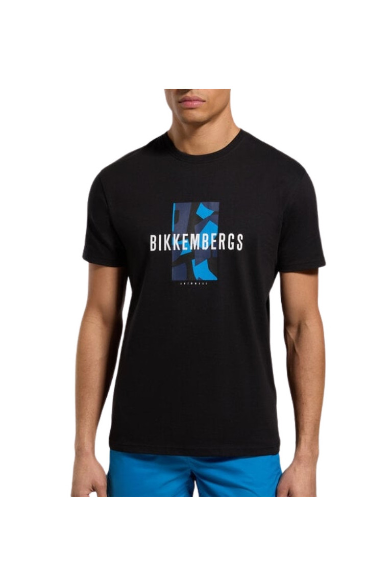 TShirt 100% coton print logo Bikkembergs