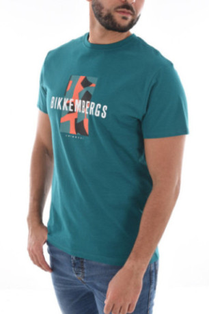 TShirt 100% coton print logo Bikkembergs