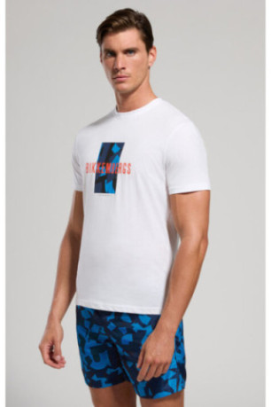 TShirt 100% coton print logo Bikkembergs