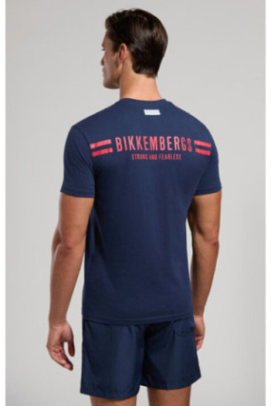 TShirt 100% coton print dos Bikkembergs