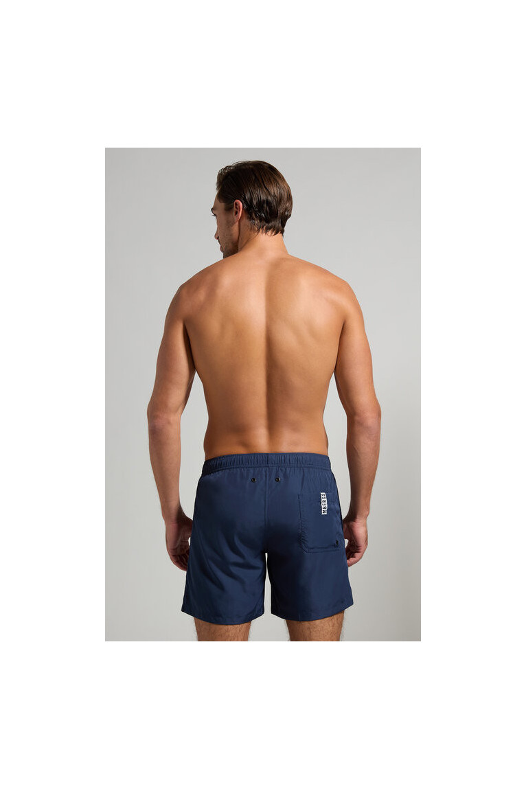 Short de bain print logo latéral Bikkembergs