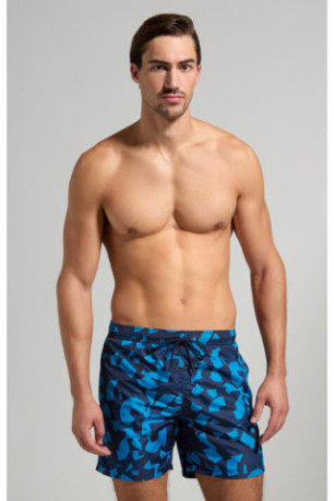 Short de bain motifs Bikkembergs