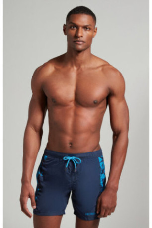 Short de bain bandes motifs Bikkembergs