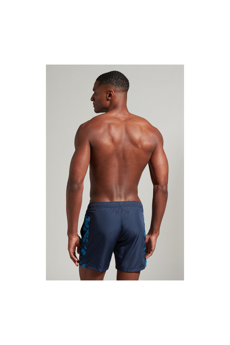 Short de bain bandes motifs Bikkembergs