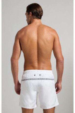 Short de bain bande logo Bikkembergs