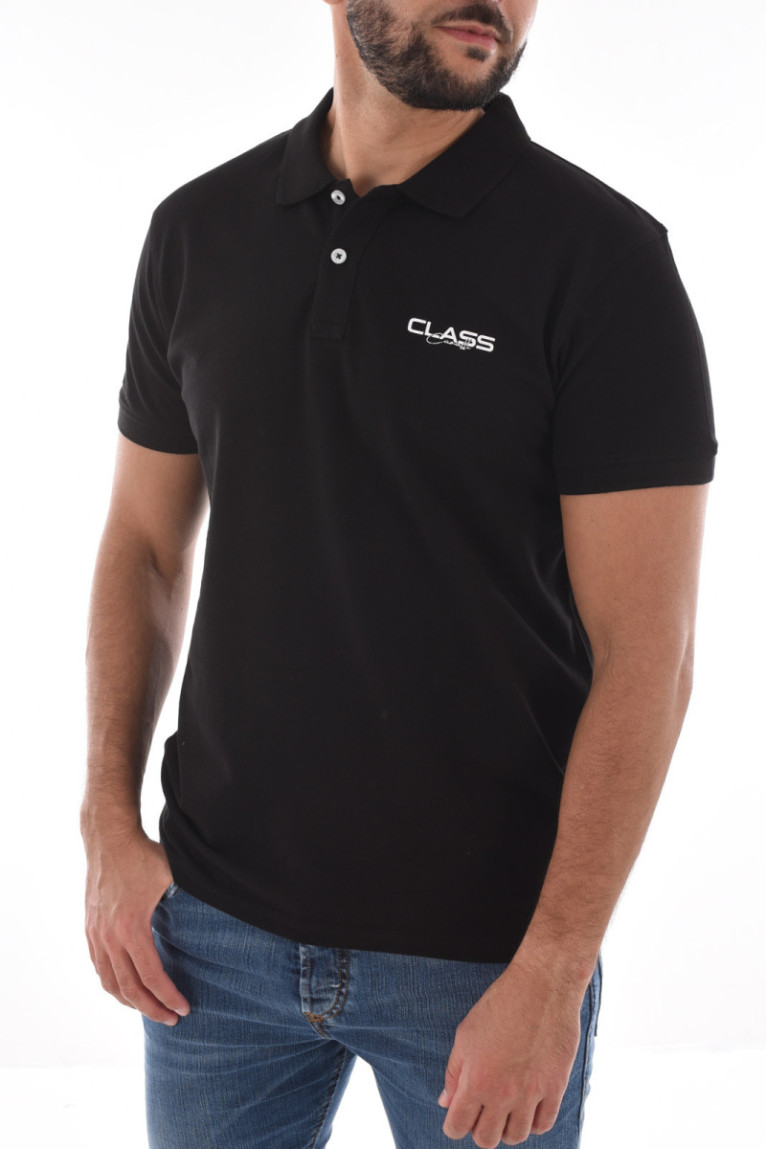 Polo 100% coton petit logo Cavalli Class