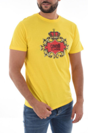 TShirt gros logo 100% coton Cavalli Class
