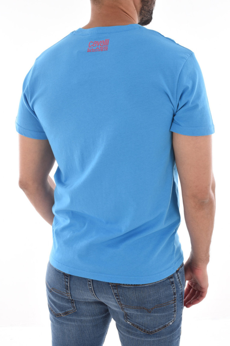 TShirt coton gros logo Cavalli Class