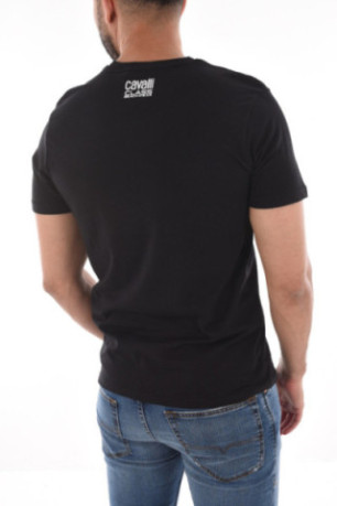 TShirt 100% coton gros print logo Cavalli Class