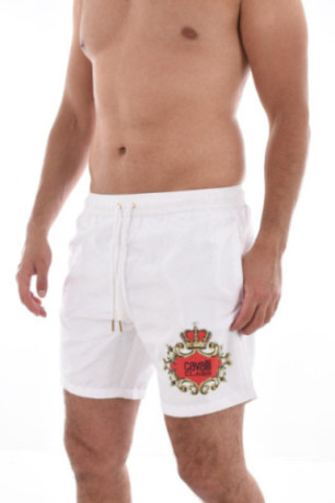 Short de bain print logo Cavalli Class