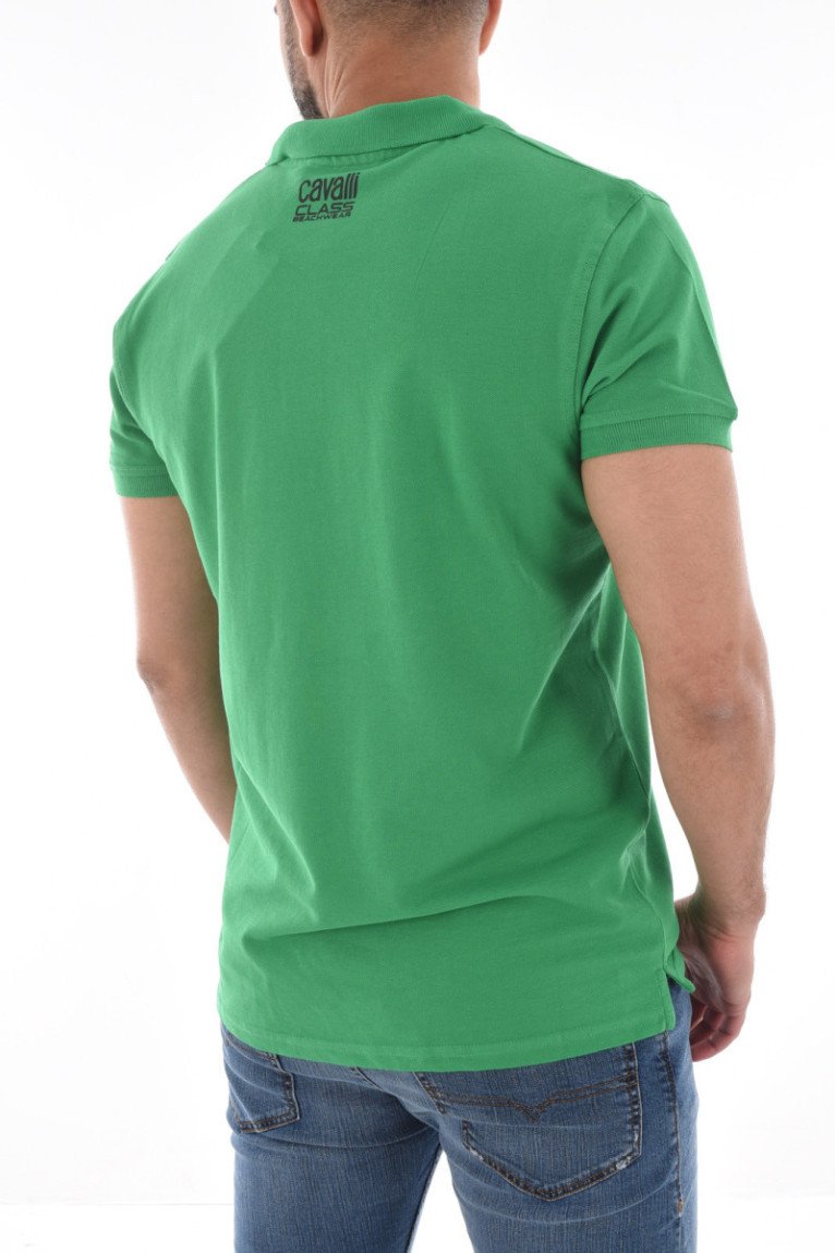 Polo 100% coton petit logo Cavalli Class