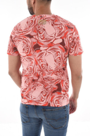 TShirt à imprimé 100% coton Cavalli Class