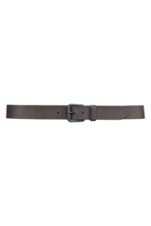 Ceinture cuir logo métal Redskins