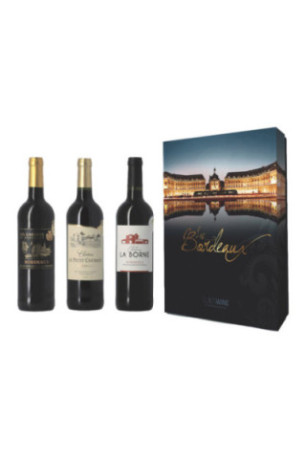 Coffret Découverte Des Bordeaux - Bordeaux - 3x75cl