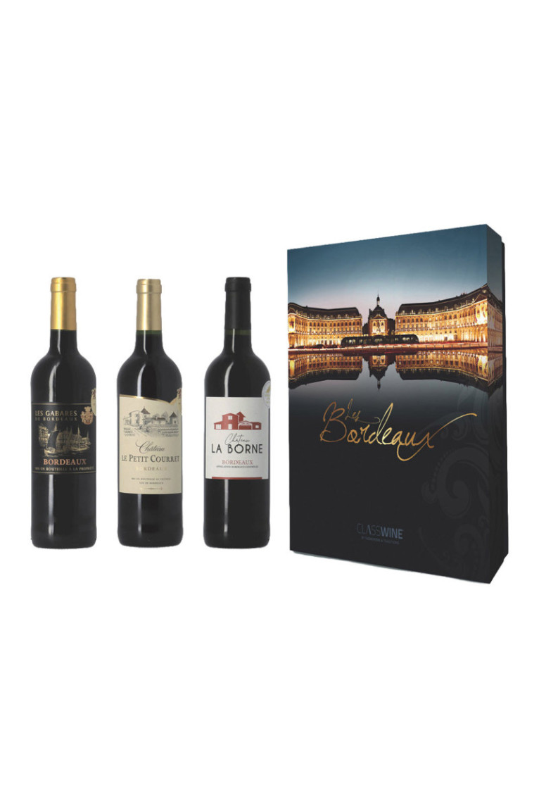 Coffret Découverte Des Bordeaux - Bordeaux - 3x75cl