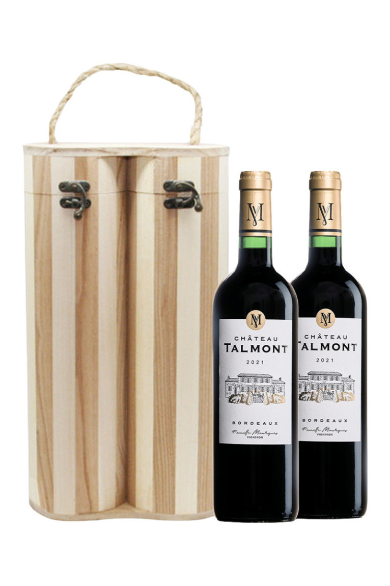 Coffret Nature AOC - Bordeaux 2021 Château Talmont - 2x75cl