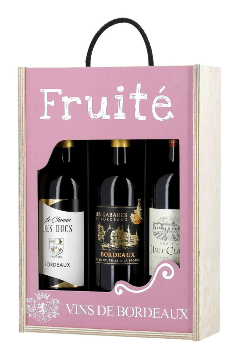 Coffret Fruité - Bordeaux - 3x75cl