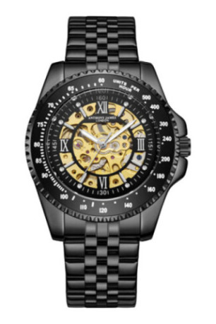 Montre automatique Tachymeter Sports Noir