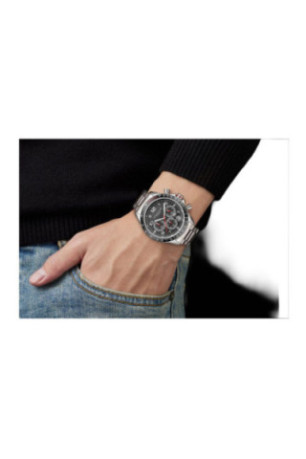Montre chronographe tachymètre Limited Edition Homme Noir