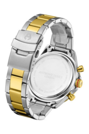 Chronographe Tachymètre Limited Edition Bicolore Bleu et Doré 43 mm
