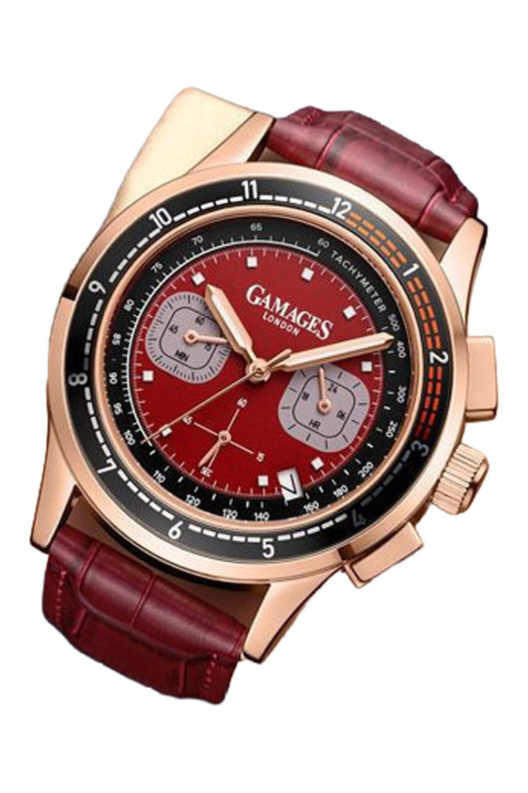 Montre Ashford Rose rouge 43 mm