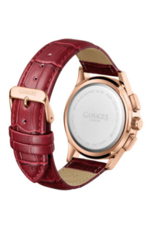 Montre Ashford Rose rouge 43 mm