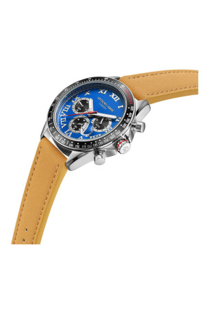 Montre Tachymeter Turbo Bleu 43 mm