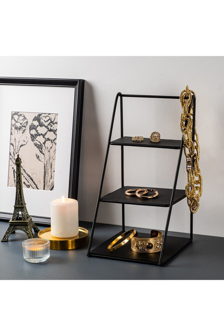 Accessoire décoratif en métal - Noir