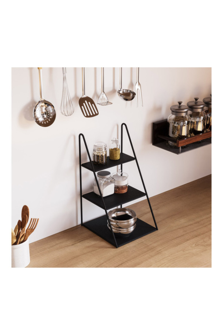 Accessoire décoratif en métal - Noir