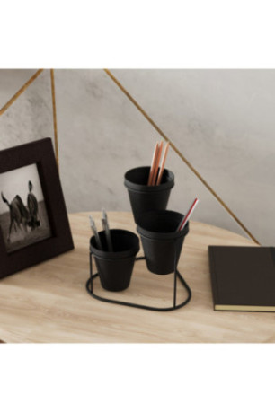 Accessoire décoratif en métal - Noir