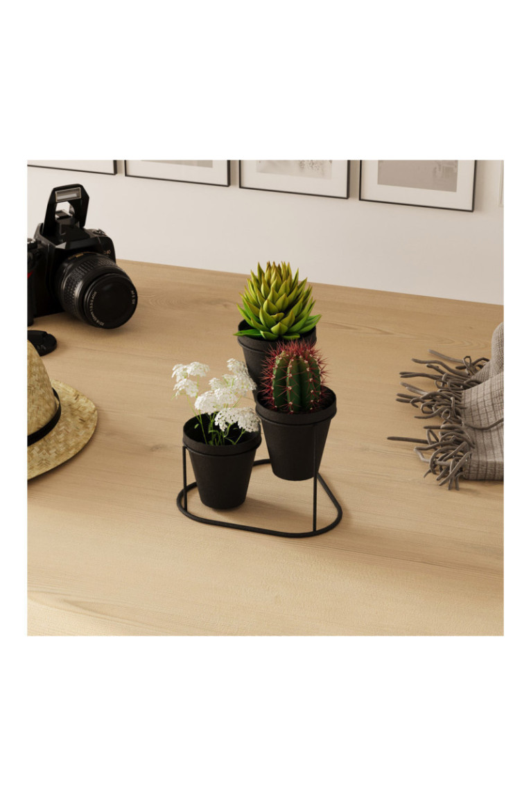 Accessoire décoratif en métal - Noir