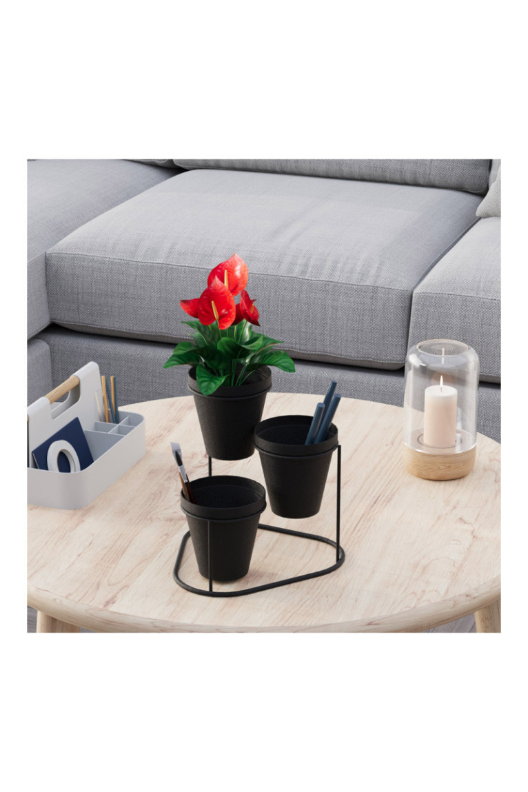 Accessoire décoratif en métal - Noir