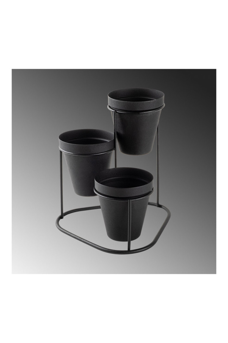 Accessoire décoratif en métal - Noir