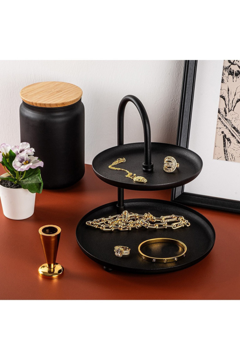Accessoire décoratif en métal - Noir