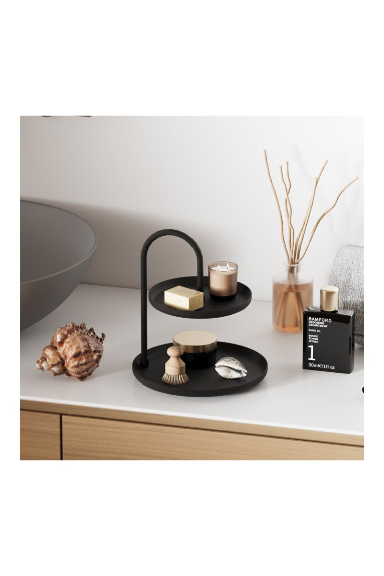 Accessoire décoratif en métal - Noir