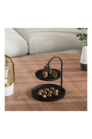 Accessoire décoratif en métal - Noir