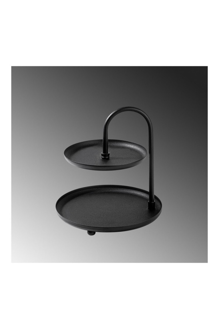 Accessoire décoratif en métal - Noir