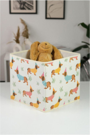 Panier en feutre - Multicolore