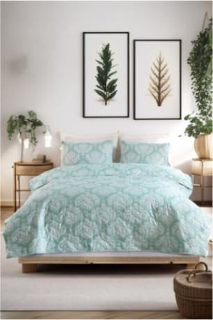 Ensemble de couvre-lit matelassé - 240x220cm