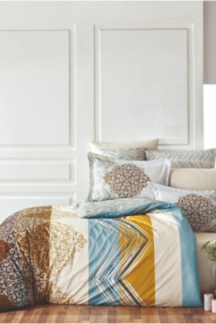 Ensemble de housse de couette simple renforcé - 140x200cm