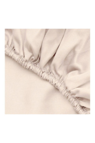 Drap-housse en satin - 90x190+30cm