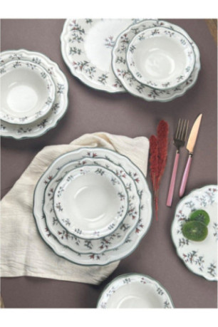 Service de table (24 pièces) - Multicolore