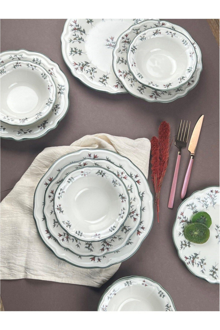 Service de table (24 pièces) - Multicolore
