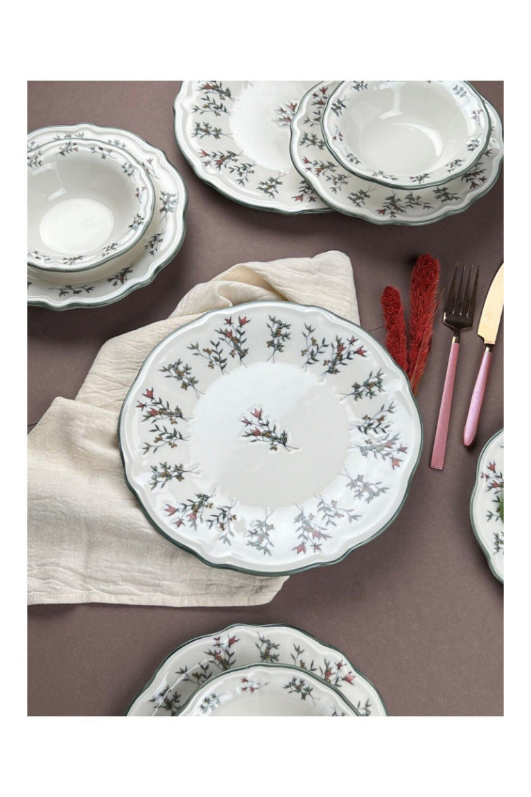 Service de table (24 pièces) - Multicolore