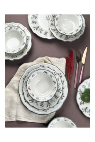 Service de table (24 pièces) - Multicolore