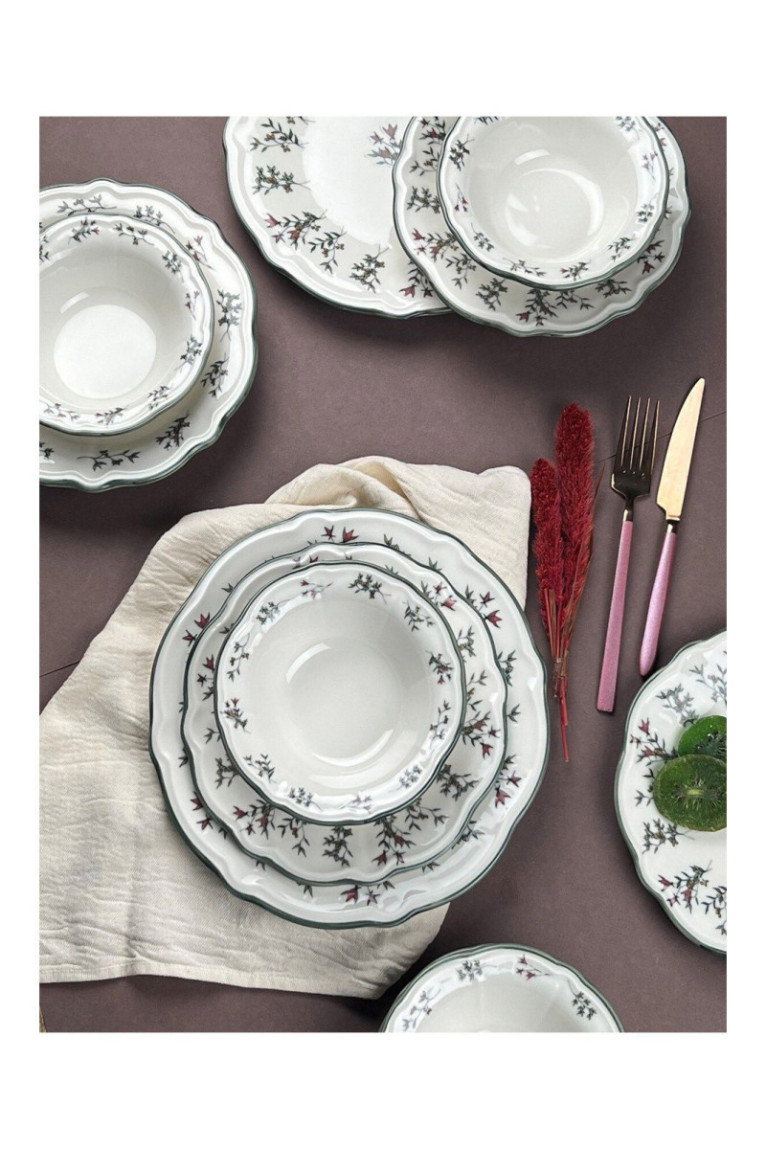 Service de table (24 pièces) - Multicolore