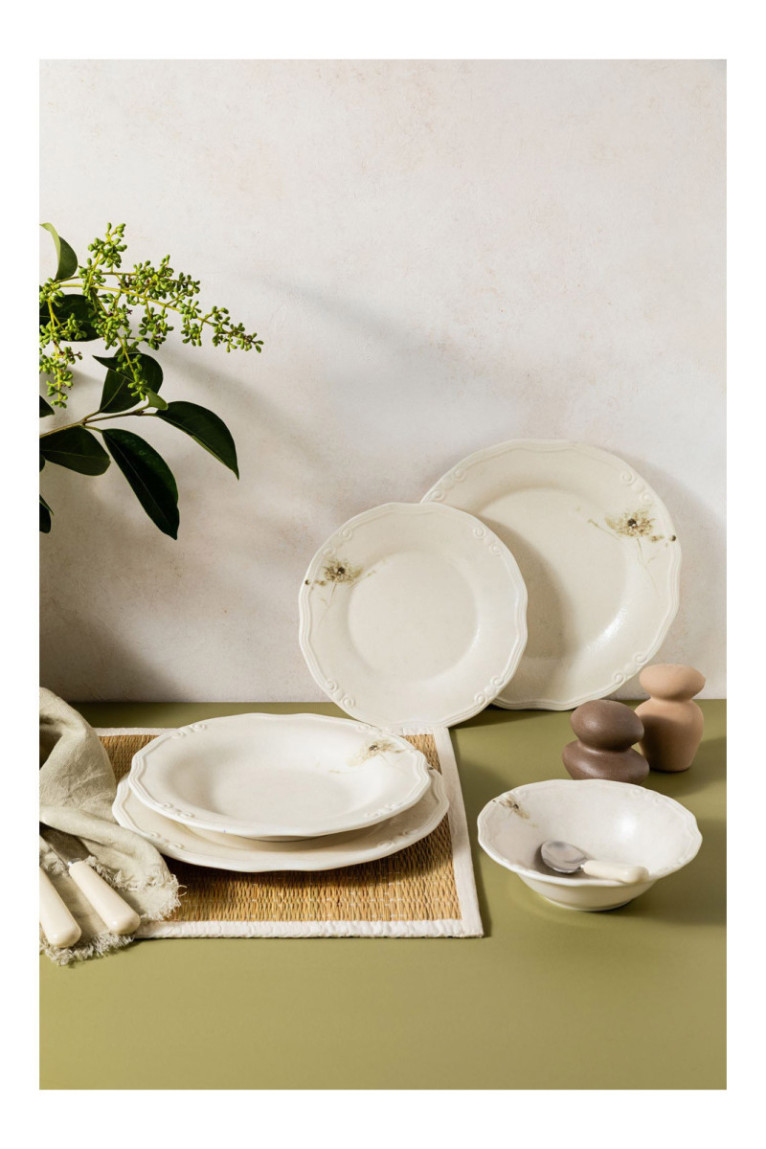 Service de table (27 pièces) - Multicolore